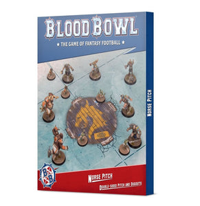 Blood Bowl: Norse Team - Double-sided Pitch and Dugouts Set