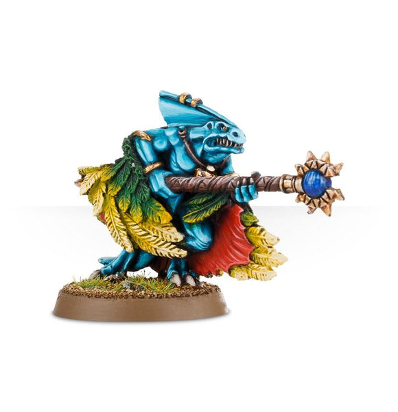 Warhammer: Seraphon - Skink Priest With Feathered Cloak