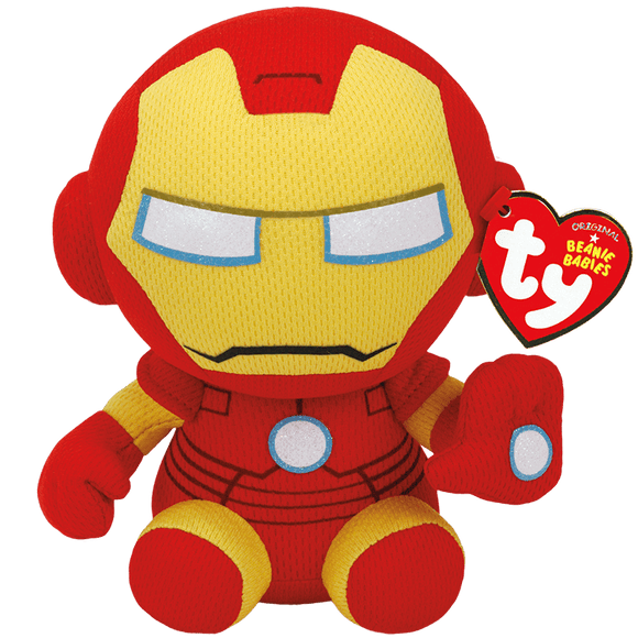 Ty Marvel Beanie Babies: Iron Man (Small)