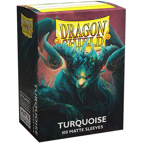 Dragon Shield Card Sleeves: Matte Turquoise