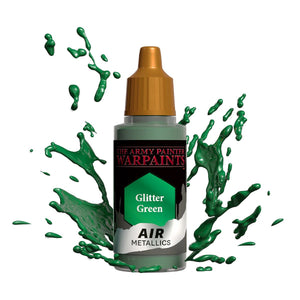 Army Painter Warpaints Air Metallics: Glitter Green 18ml