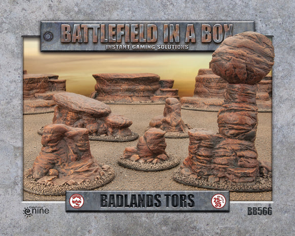Battlefield in a Box: Badlands Tors - Mars