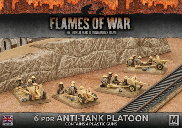 Flames of War: British 6 pdr Anti-tank Platoon (Mid War)