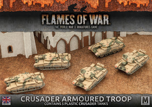 Flames of War: British Crusader Armoured Troop (Mid War)