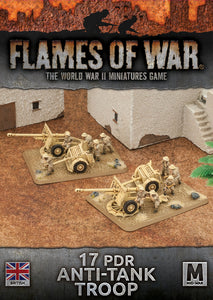 Flames of War: British 17 pdr Anti-Tank Troop (Mid War)