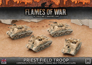 Flames of War: British Priest Field Troop (Mid War)