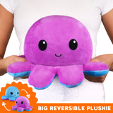 TeeTurtle Big Reversible Octopus: Purple/Blue (Big)