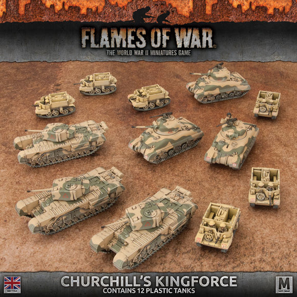 Flames of War: British Churchill's Kingforce (Mid War)