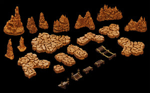 WarLock Tiles: Base Set - Caverns