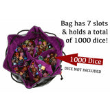 Pouch of the Endless Hoard Dice Bag - Rainbow