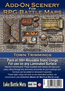 Battle Mats: Add On Scenery - Town Trimmings