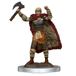 D&D: Icons of the Realms - Female Human Barbarian Premium Figure