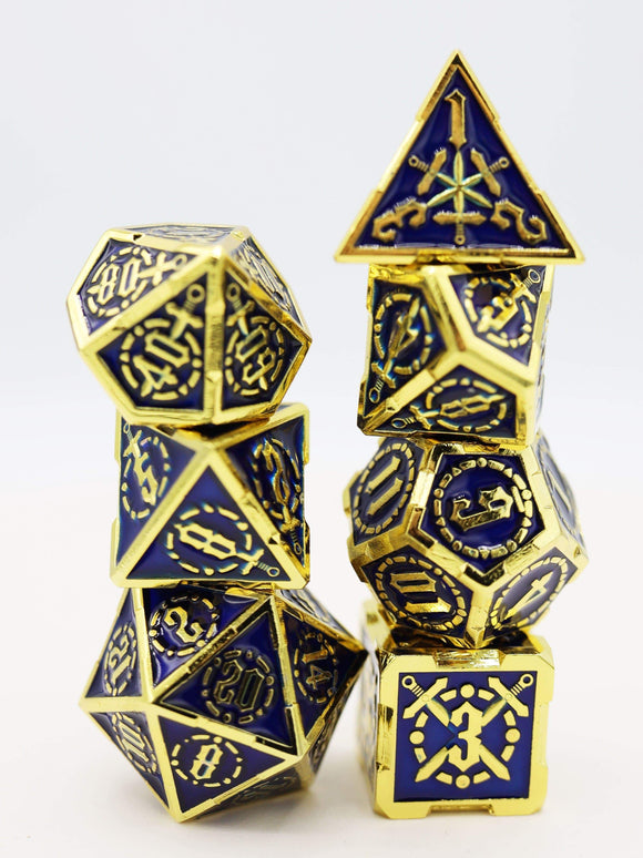 Deep Sea Sword RPG Metal Dice Set