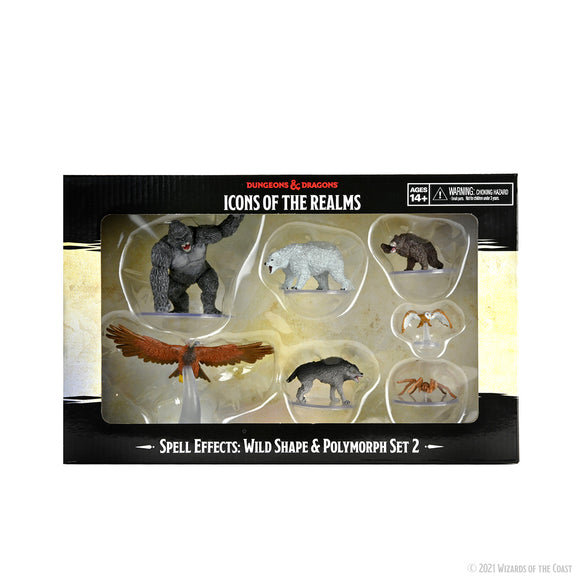 D&D: Icons of the Realms - Wild Shape & Polymorph (Set 2)