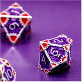 SteamPunk Empress Robes RPG Metal Dice Set