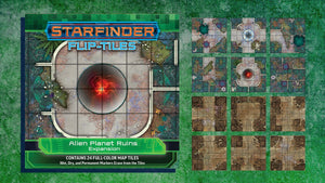 Starfinder: Flip-Tiles - Alien Planet Ruins Expansion