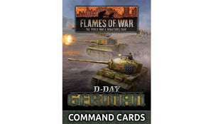 Flames of War: D-Day - German Command Cards