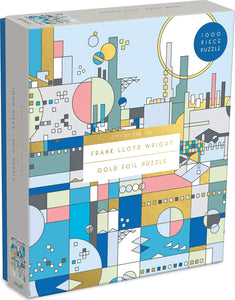 Puzzle: Frank Lloyd Wright City By The Sea - Foil Puzzle