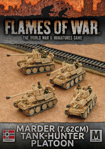 Flames of War: German Marder (7.62cm) Tank-Hunter Platoon (Mid War-Afrika Korps)