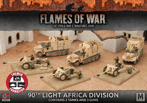 Flames of War: German 90th Light Africa Division (Mid War)