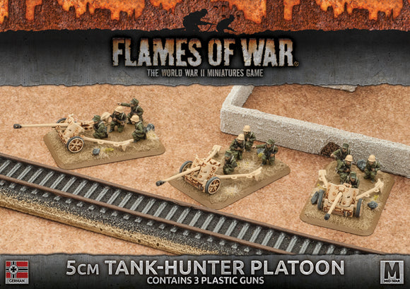 Flames of War: German 5cm Tank-Hunter Platoon (Mid War-Afrika Korps)