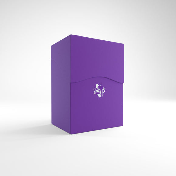 Casual Deck Holder 80+ Card Deck Box: Purple