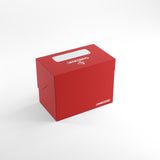 GameGenic Side Holder 80+ Card Deck Box: Red