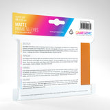 Matte Prime Card Sleeves: Orange