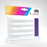 Matte Prime Card Sleeves: Purple