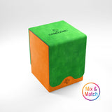 GameGenic Squire 100+ Card Convertible Deck Box: Orange