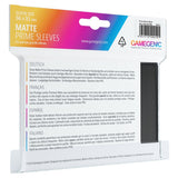 GameGenic Card Sleeves: Matte Prime Sleeves - Black