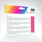 Matte Prime Card Sleeves: Pink