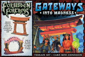 Shadows of Brimstone Forbidden Fortress: Gateways Into Madness (Terrain and Card Expansion)