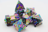 Dice 51: Holographic Projection RPG Metal Dice Set (7)