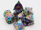 Dice 51: Holographic Projection RPG Metal Dice Set (7)