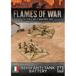 Flames of War: Italian 88mm Anti-tank Battery (Mid War)