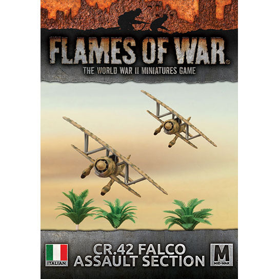 Flames of War: Italian CR.42 Falco Assault Section (Mid War)