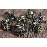 Forged Dark Pact Hollow Metal Dice Set