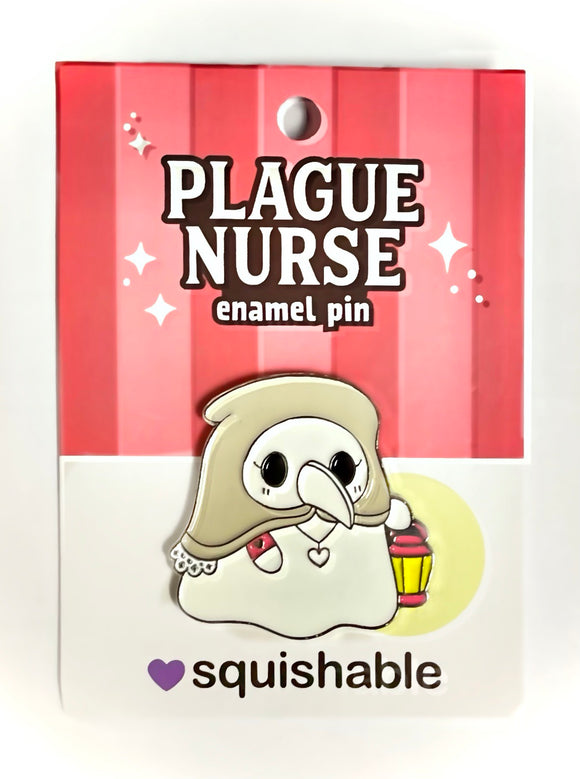 Squishable Plague Nurse Enamel Pin