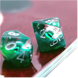 Jade Dragon Eye RPG Dice Set