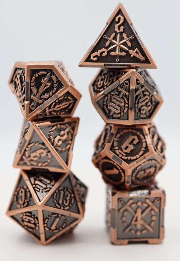 King Arthur's Sword RPG Metal Dice Set