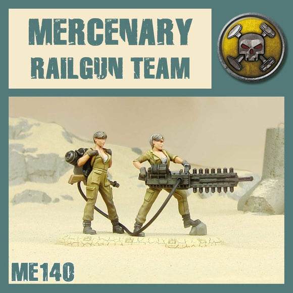 DUST 1947: Mercenary Railgun Duo
