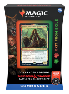 Magic: the Gathering - Commander Legends: Battle for Baldur's Gate Commander Deck - Exit from Exile (Red-Green-Red)