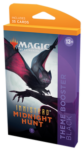 Magic: the Gathering - Midnight Hunt Theme Booster Pack - Black