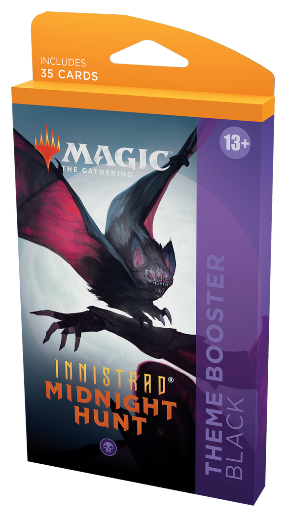 Magic: the Gathering - Midnight Hunt Theme Booster Pack - Black