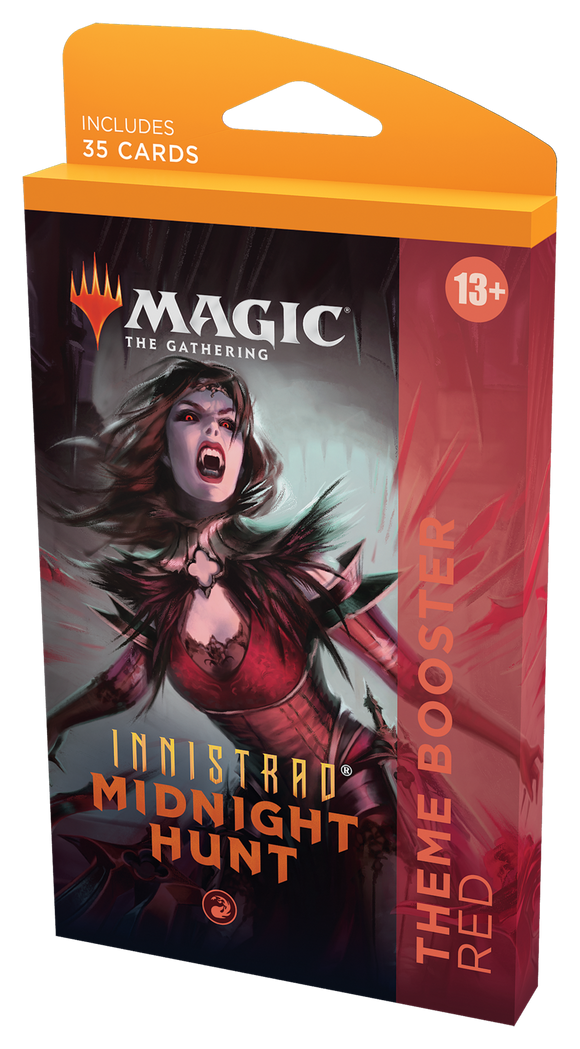 Magic: the Gathering - Midnight Hunt Theme Booster Pack - Red