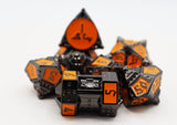 Dice 51: Moonlit Mars RPG Metal Dice Set (7)