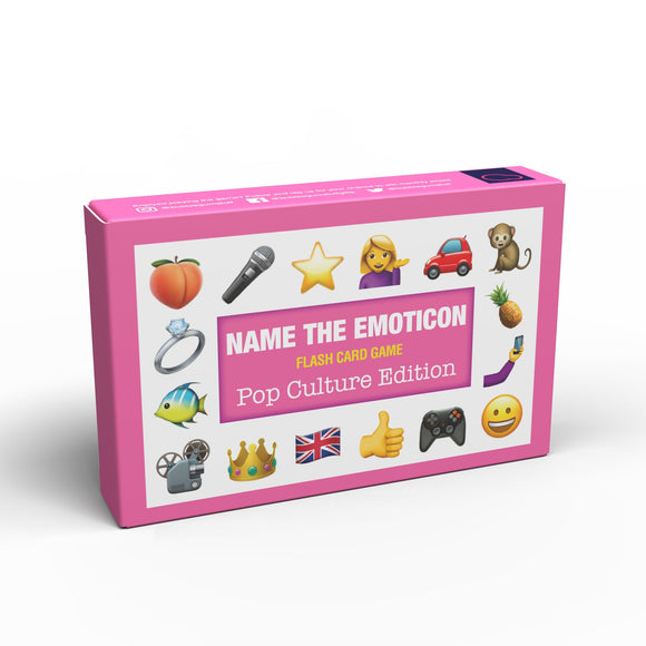 Name the Emoticon Card Game: Pop Culture Edition