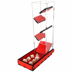 C4 Labs: Chroma Series Dice Tower - Red