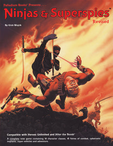 Ninjas and Superspies RPG (Hardcover)